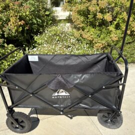 Beach trolly for your use.